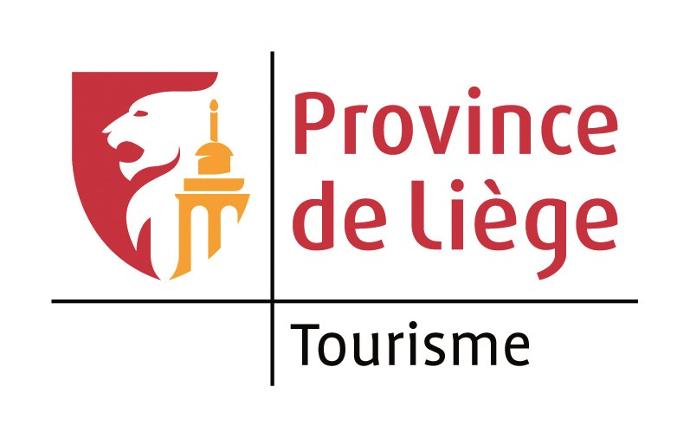 Logo Province de Liège Tourisme avec une tête de tigre